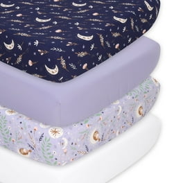 Waterproof Crib Sheet Toddler Sheet no Need for Crib Mattress Pad Cover or Protector I Mauve Pink Splash and Stripes by Ely s Co. Walmart