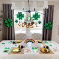 thumbnail image 6 of AYktou St Patricks Day Decorations,7.87"x7.76" Cloversleaf Beer Decoration Wooden s Hangings For Front Doors Walls, 6 of 9