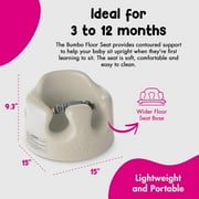 Bumbo Baby Floor Seat – Portable Infant Booster, Taupe