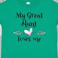 thumbnail image 4 of Inktastic My Great Aunt Loves Me Heart Boys or Girls Toddler T-Shirt, 4 of 5