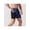 Blue, variant on Mens 2 In 1 Running Shorts Quick Dry Athletic Shorts With Liner, Workout Shorts With Zip Pockets And Towel Loop Double-Layer Fitness Shorts To Prevent Exposure Gray Green S