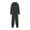 Solid Color, variant on Joau Women's Casual Hooded Jumpsuit Long Sleeve Zip-up Drawstring Waist Hoodie Romper Loose Fit One Piece Outfits Tracksuit with Pockets