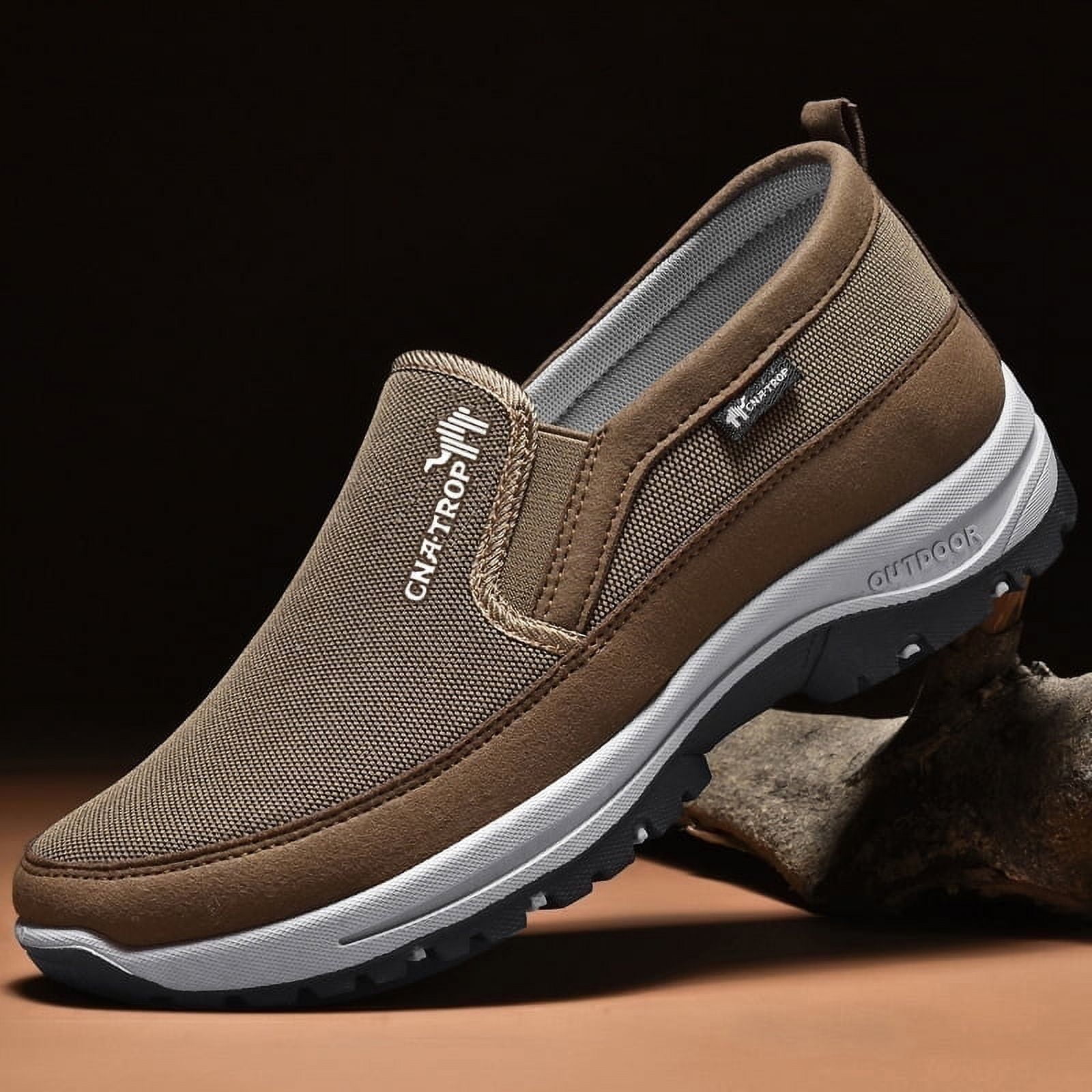 YTINGNICE CNA Trop Shoes for Men Men's Winter Slip On Warm Ankle 並行輸入品 CNA Trop Shoes for Men, CNA Trop Men Outdoor Hiking Kuwait | Ubuy