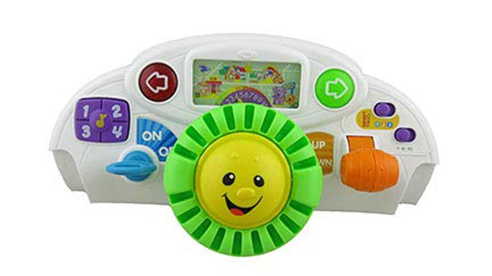 fisher price car steering wheel