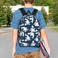 thumbnail image 4 of Easygdp Shark Mochila Ligera de 15 Pulgadas para Estudiantes, Mochila Cómoda para la Escuela y Viajes, Correas Ajustables, 4 of 6