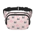 thumbnail image 1 of Balery Cute Cartoon Panda Mochila Cinturón para Mujeres y Hombres, Bolsa de Cintura Impermeable de Doble Capa con Correa, 1 of 9