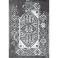 thumbnail image 4 of nuLOOM Silas Vintage Tribal Rug 5' x 8' Grey Rectangle (BDSM10A-508), 4 of 5