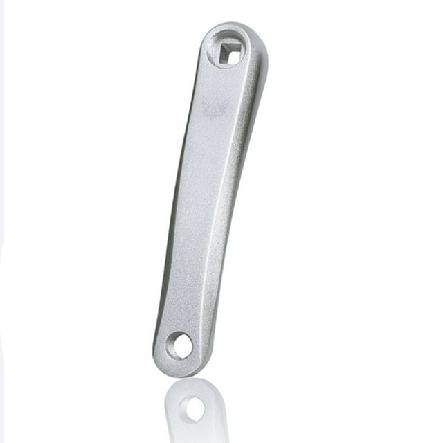 Bicycle Left Crank Bicycle Chainset Crank Bike Crank Bicycle Crank Bike Accessory Bicycle Chainset Left Crank With Silver Square Hole Repairing Part Aluminium Alloy