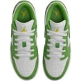 thumbnail image 4 of Big Kid's Jordan 1 Low SE BG White/Chlorophyll-Lightening (HF4779 100) - 6.5, 4 of 6