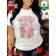 thumbnail image 1 of Happy Valentine's Day" Mini Drink Pink Love & Floral Graphic Tee - 100%, Round Neck, Short Sleeve, Casual & Versatile Women's Summer T-Shirt with Heart & Star Accents, Valentine's Day T-Shirts, 1 of 8