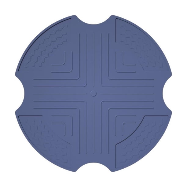 Protector de encimera de silicona para freidora de aire, almohadilla resistente al calor de fácil limpieza azul