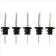 thumbnail image 1 of 5X Vertedor de Vino Vertedor de Boquilla TapóN de Botella ProteccióN del Medio TapóN de Goma de Acero Inoxidable, 1 of 5