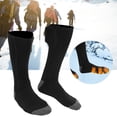 thumbnail image 4 of Safe Electric Heated Socks, Durable Comfortable Foot Warmer Socks, Promote Blood Circulation Winter for Man Woman Keep Warm, 4 of 8