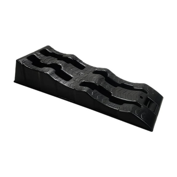 lacooooppia Car RV Leveling Ramp Wheel Chock Wheel Stabilizer for Stabilizing Uneven Ground Versatile with 3 Lifting Levels Curved Design