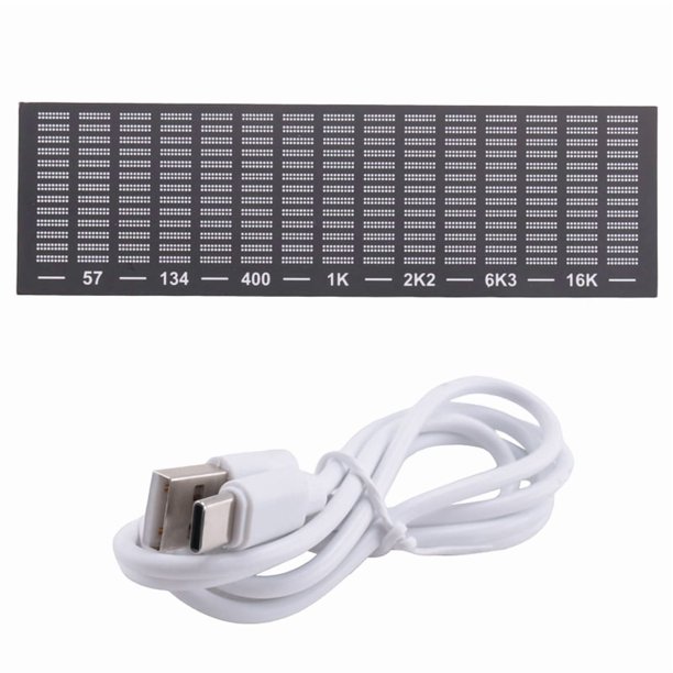 Pantalla de Espectro Musical Controlada por Sonido LED Luz Ambiental Luz de Ritmo AtmosféRico