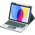 thumbnail image 2 of 360° Rotatable Trackpad Keyboard Case w/ Pen Holder for iPad Air 11" M2/M3,green, 2 of 7