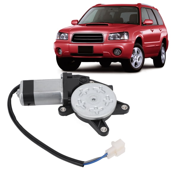 Moteur de Vitre Électrique, 2 Broches Porte de Voiture Régulateur de Vitre Électrique Moteur Lève-Vitre de Remplacement pour 2002 à 2008 4 Véhicules 5 Portes