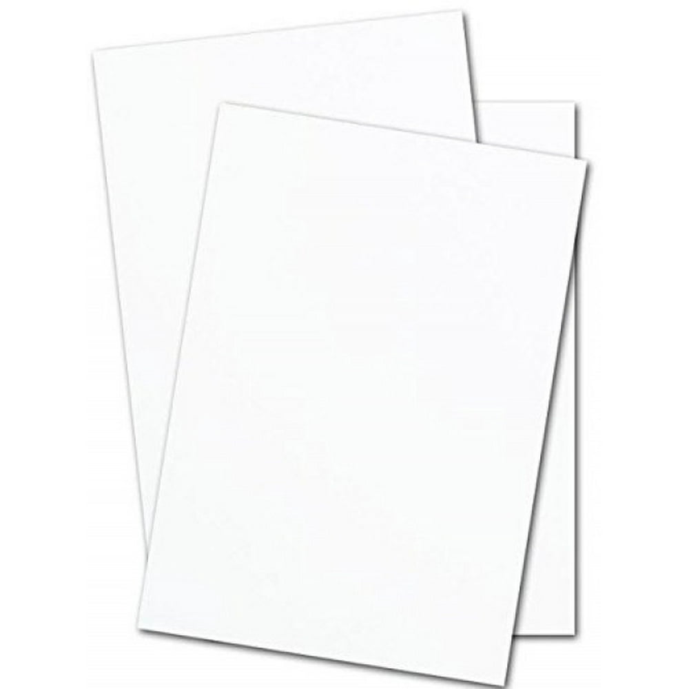 Heavyweight White Smooth Cover Stock 110lb. / 297 gsm Size 8.5" X 5