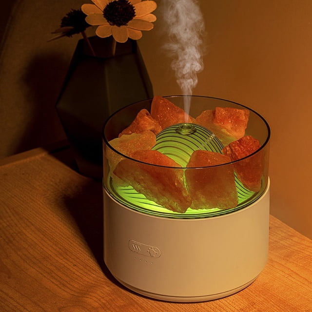 Difusor de aceite esencial, lámpara , difusor de niebla de refrigeración portátil, luz de 7 colores fragante, humidificador de aire 3 en 1 para perfecl Difusor de aceite esencial