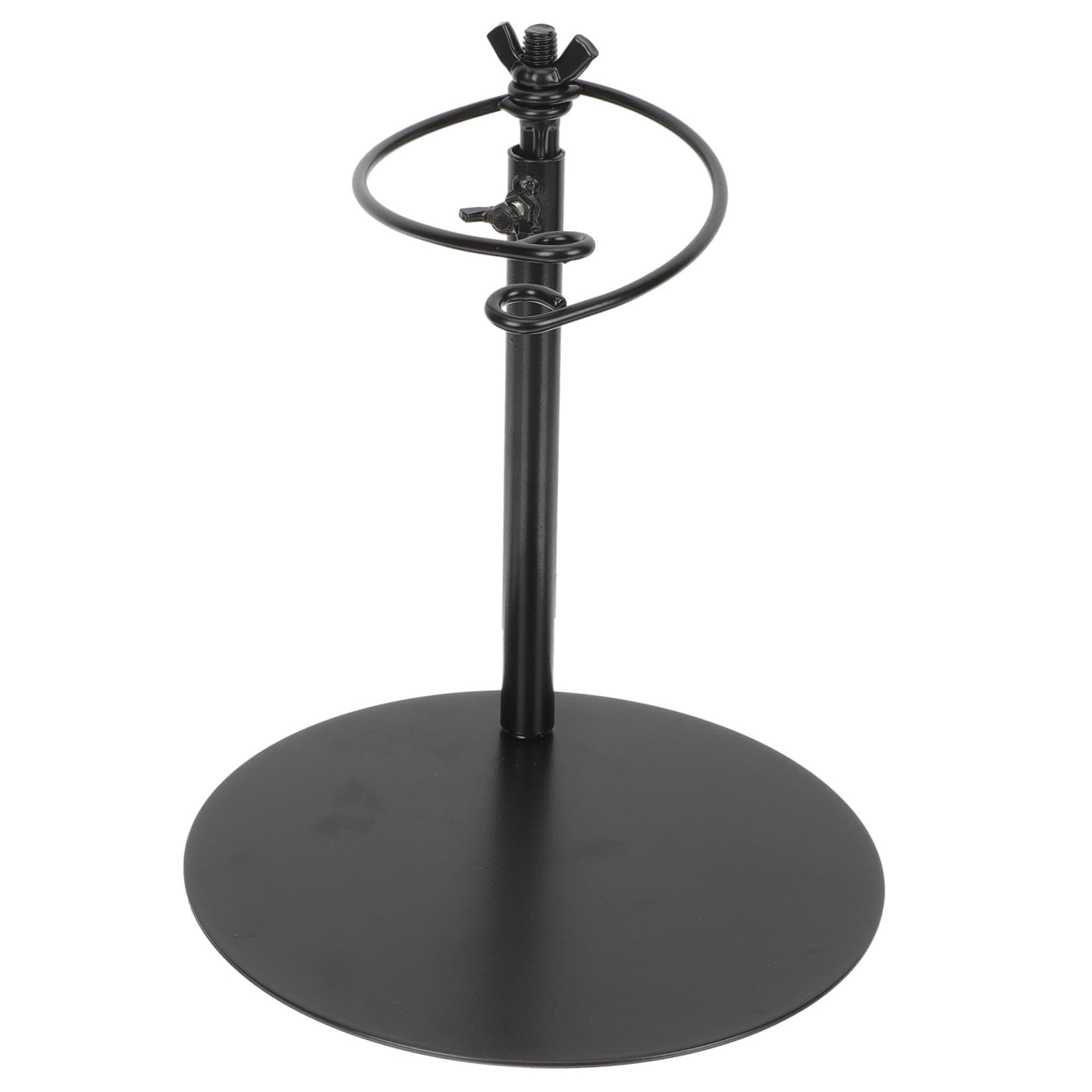 Pawsdot Black Adjustable Iron Bouquet Support Stand for Wedding Flowers