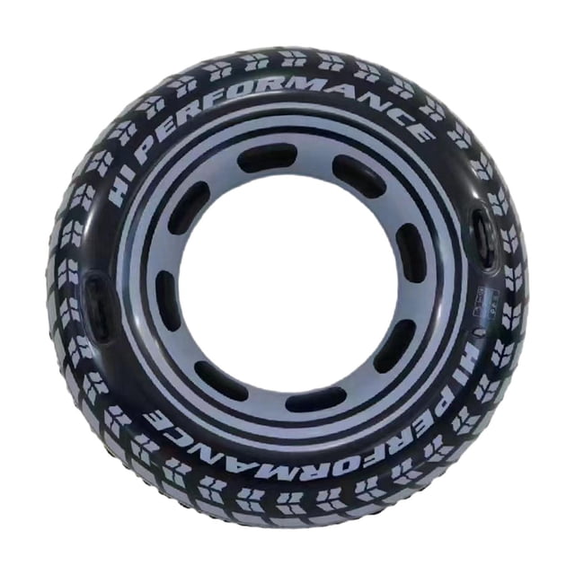 Anillo de natación inflable resistente para piscina, flotador grueso y divertido para exteriores, para vacaciones 26cm