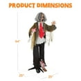 Best Choice Products Rotten Ronnie Standing Animatronic Zombie Scary