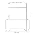 thumbnail image 2 of LEORX 36Pcs Cutting Die for Scrapbooking Tools Diy Stencil Craft Supplies Silver Rectangular Carbon Steel, 2 of 8