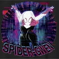 thumbnail image 2 of Boy's Spider-Man: Across the Spider-Verse Spider Gwen Portrait  Graphic Tee Black X Small, 2 of 5