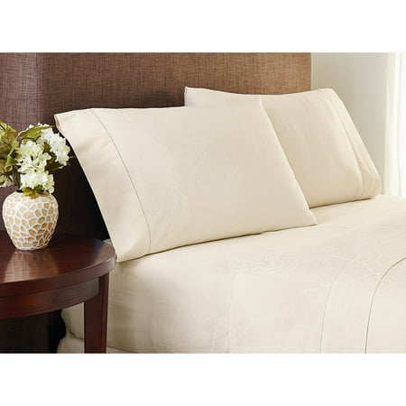 Crowning Touch Cotton Naturals Jacquard Pillowcase