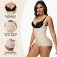 thumbnail image 3 of COMFREE Women Waist Trainer Bodysuit Tummy Control Corset Full Body Shaper Cincher Tank Top with Adjustable Straps, 3 of 6