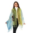 thumbnail image 2 of Winter Scarves for Women Walking Horse Fashion Pashmina Shawl Wraps Long Blanket Scarf for Fall Spring, 2 of 10