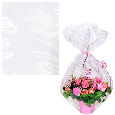 Clear Poly Shipping Bags, 2 Mil Open Top Waterproof, 1000 Count, 16 x 20 in