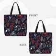 thumbnail image 2 of Balery Thanksgiving Bolsa de Mano para Mujeres con Cremallera, Bolsa de Gimnasio con Compartimentos, Bolsa para Laptop, Bolsa para Trabajo, 2 of 7