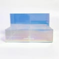 thumbnail image 5 of Impressions Vanity Prisma Clear Acrylic Makeup Organizer with 2 Tiered Makeup Brush Holder, 5 of 7