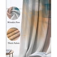 thumbnail image 3 of Colorful Ombre Blackout Curtains for Bedroom Living Room Darkening Curtains 96 Inches Long Oil Painting Modern Graffiti Abstract Art Window Curtain 2 Panels Set Window Treatment Drapes 52"x96", 3 of 9