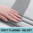 thumbnail image 3 of Smiry Memory Foam Toilet Rugs U-Shaped 20"x 24", Ultra Soft Absorbent Bathroom Rug, Non-Slip Machine Washable Contour Bath Rug, Grey, 3 of 8
