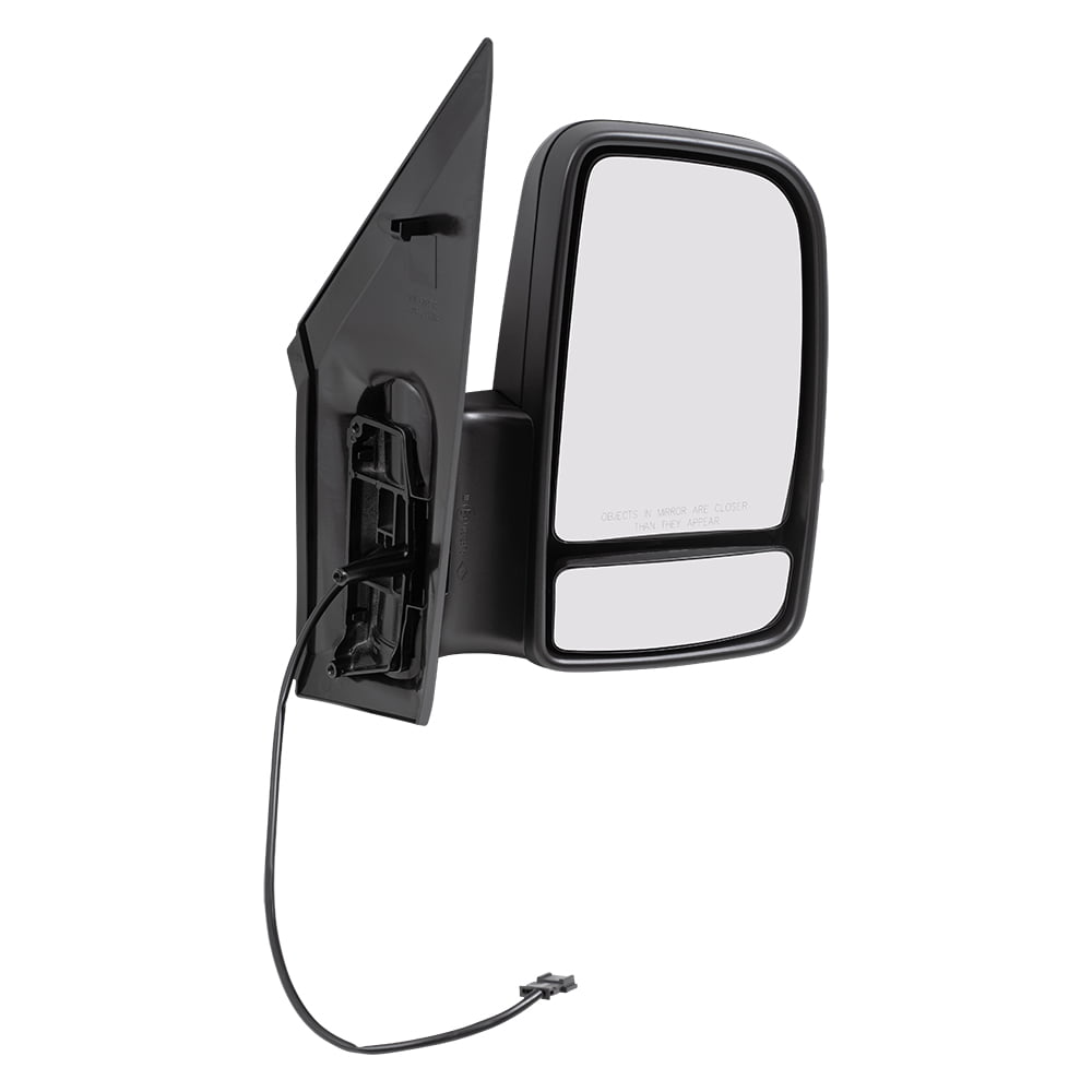 Brand New Passenger Right Side Replacement Mirror Glass With Heated And Plate Fit Dodge Freightliner Mercedes Sprinter 2007-2014