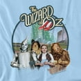 thumbnail image 2 of Wizard of Oz were Off to See Wizard Women's T Shirt (Medium) Light Blue, 2 of 6