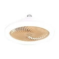 thumbnail image 2 of Oefntac Small Fan Ceiling Fan with Lights,Enclosed Low Profiles Fan Light,Ceiling Light with Fan,Hidden Fan Delier with Remote Intelligent Control, 2 of 9