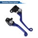 thumbnail image 5 of Palancas de freno y embrague cortas para Yamaha WR250F 2017-2022, palanca de freno de manillar de motocicleta, aleación de aluminio, azul sólido, 1 par, 5 of 6