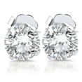 thumbnail image 1 of Clous de Diamant Ronds 1.10ct en Or Blanc 14k Clarté, 1 of 4