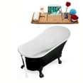 thumbnail image 7 of 67" Streamline N345BL-WH Clawfoot Tub and Tray With External Drain, 7 of 7