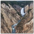 thumbnail image 1 of Picture-Tiles.com: Waterfalls Ceramic Tile Wall Mural WAL501107-44L. 32"W x 32"H using (16) 8" x 8" Ceramic Tiles-Satin Finish, 1 of 3