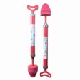 thumbnail image 1 of Desatascador de inodoro de alta presión | Herramienta para destapar desagües de baños y cocinas | ABS y acero duraderos | Mango ergonómico | Multi-Head | Eliminación rápida de obstrucciones de, 1 of 1