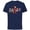 Navy, variant on Disney Daisy Duck Racing Mickey & Friends Race Car Drivers - Short Sleeve Cotton T-Shirt for Adults - Customized-Black