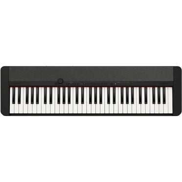 Casio CTS1 61-Key Portable Electronic Keyboard, Compact, Black