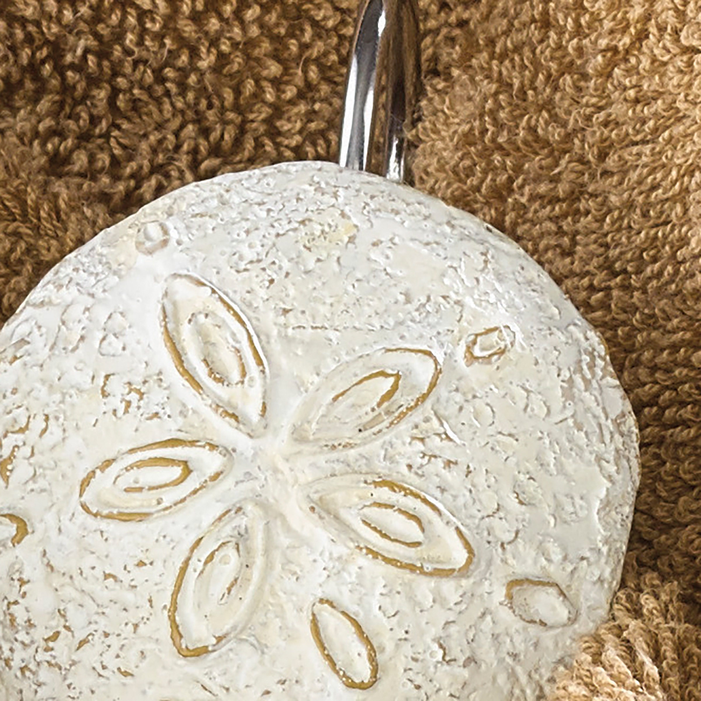 Park Designs Shells Shower Curtain Hooks Set of 12