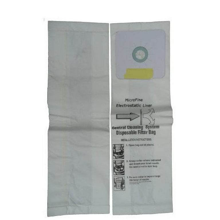 Nutone Central Vacuum Bags 3 Pack Walmart