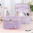 thumbnail image 2 of Qiweii Holiday Open-Top Cosmetic Bag Large Capacity Travel Makeup Bag Spacious Organizer For Cosmetics Toiletries Brushes Home Travel Use, 2 of 6