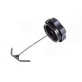 thumbnail image 1 of Attwood Marine Fuel Tank Cap 88TC06-7 Non Locking; Non Vented; Black; Plastic; 2-1/4 Inch Neck; With Tether; EPA Approved, 1 of 3